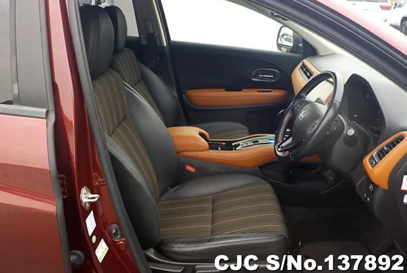 Honda Vezel in Wine for Sale Image 11