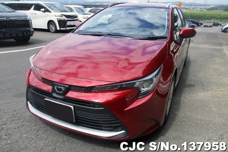 Toyota Corolla Touring in Red for Sale Image 3