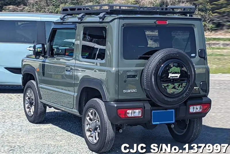 Suzuki Jimny in Green for Sale Image 1