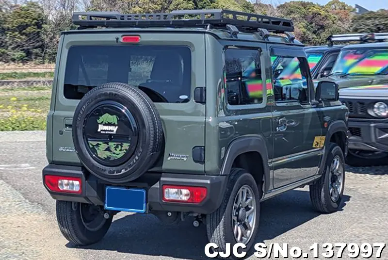 Suzuki Jimny in Green for Sale Image 2