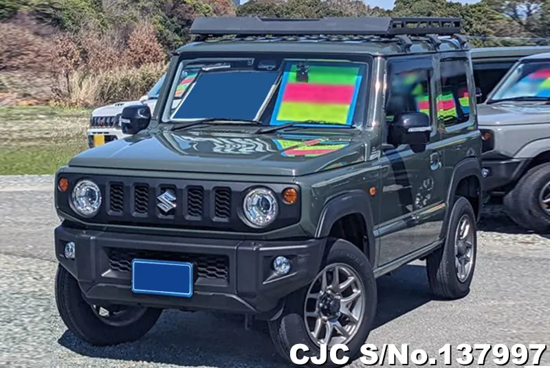 Suzuki Jimny in Green for Sale Image 3