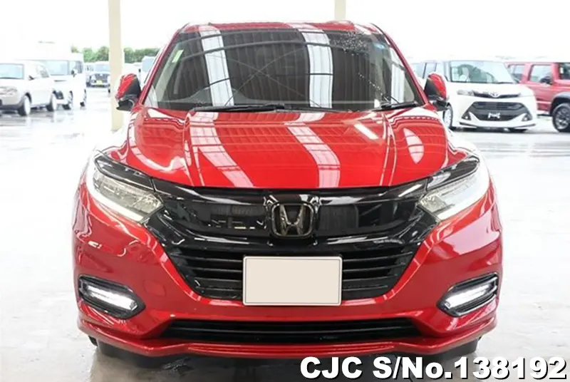 Honda Vezel in Red for Sale Image 4