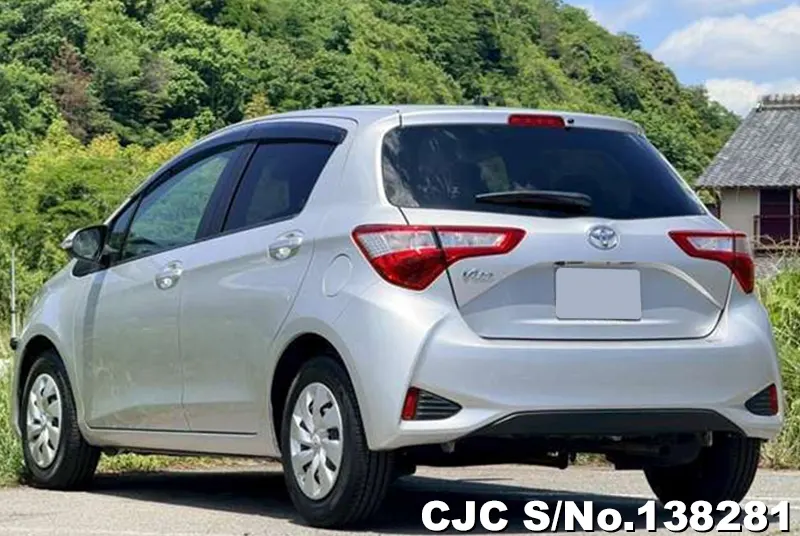 Toyota Vitz in Silver for Sale Image 1