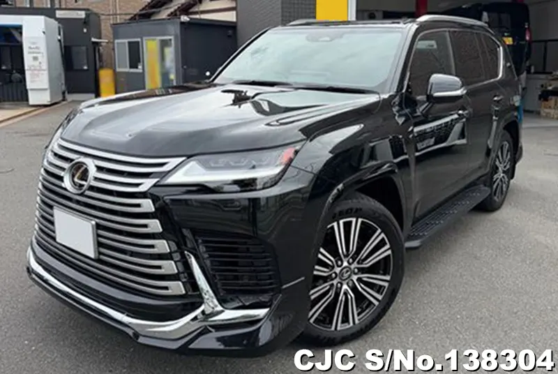 Lexus LX 600 in Black for Sale Image 3