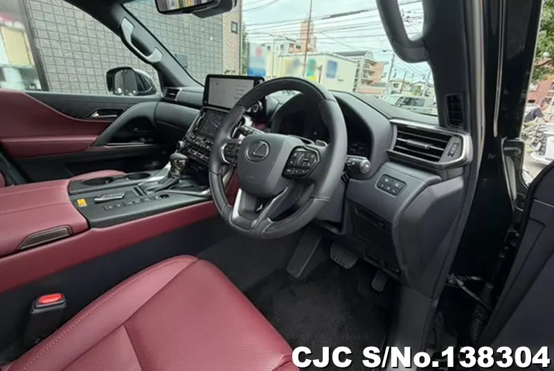 Lexus LX 600 in Black for Sale Image 11
