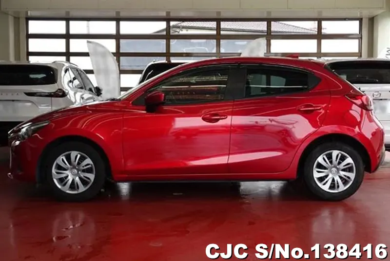 Mazda Demio in Red for Sale Image 7