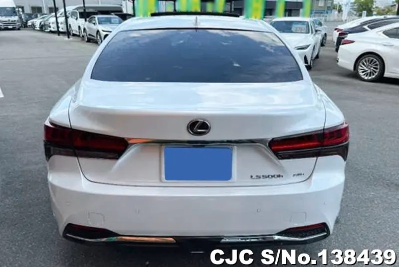 Lexus LS500H in Pearl for Sale Image 5