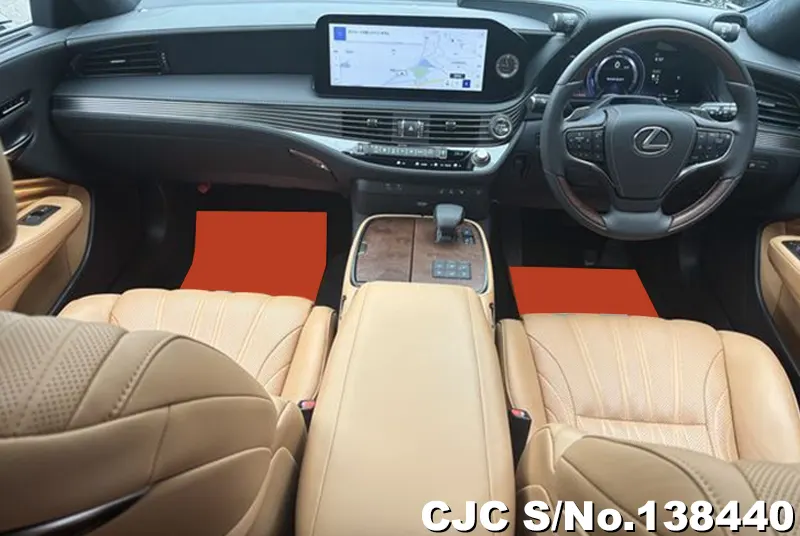 Lexus LS500H in Black for Sale Image 7
