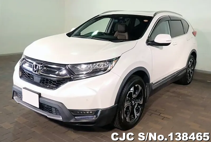Honda CRV in White for Sale Image 3