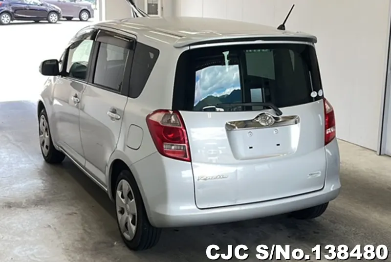 Toyota Ractis in Silver for Sale Image 1