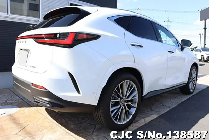 Lexus NX 350H in Pearl for Sale Image 2