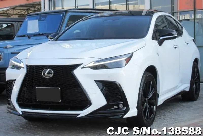 Lexus NX 350H in Pearl for Sale Image 2