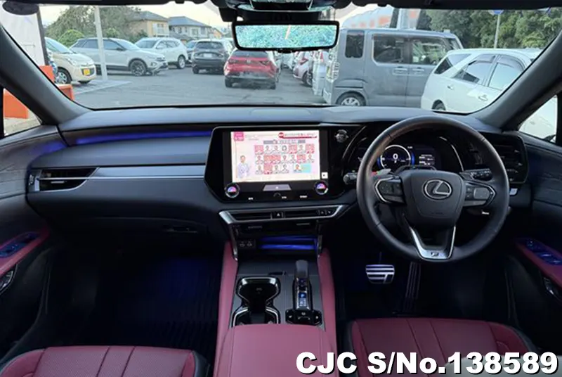 Lexus RX 500h  in Black for Sale Image 9