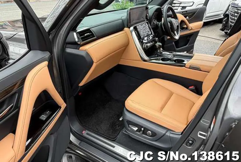 Lexus LX 600 in Gun Metallic for Sale Image 8