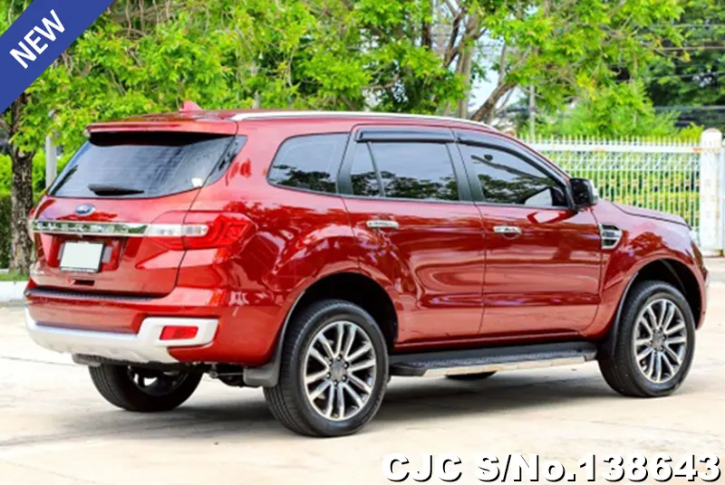 Ford Everest in Red for Sale Image 2