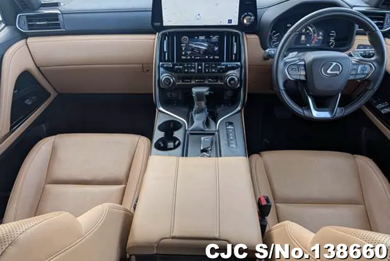 Lexus LX 600 in White for Sale Image 4