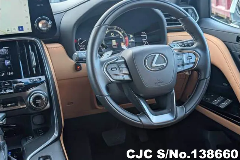 Lexus LX 600 in White for Sale Image 7