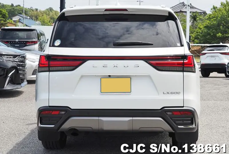 Lexus LX 600 in White for Sale Image 5