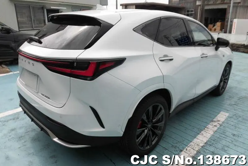 Lexus NX 350H in Pearl for Sale Image 2