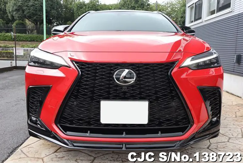 Lexus NX 350H in Red for Sale Image 3
