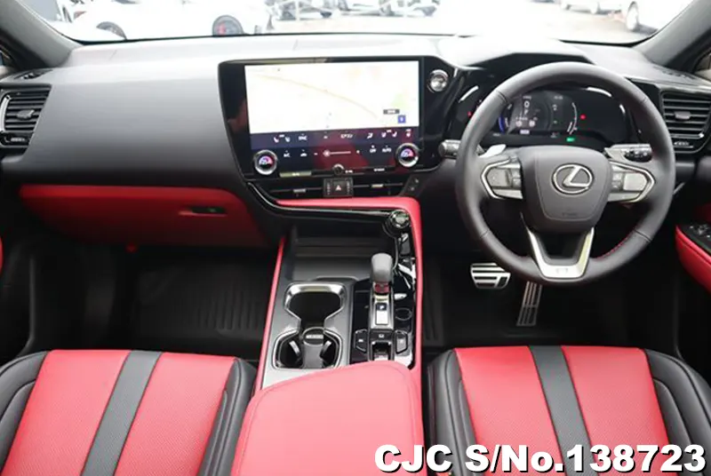 Lexus NX 350H in Red for Sale Image 6