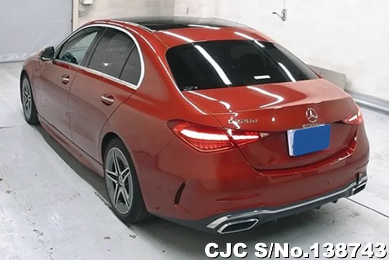 Mercedes Benz C Class in Red for Sale Image 1