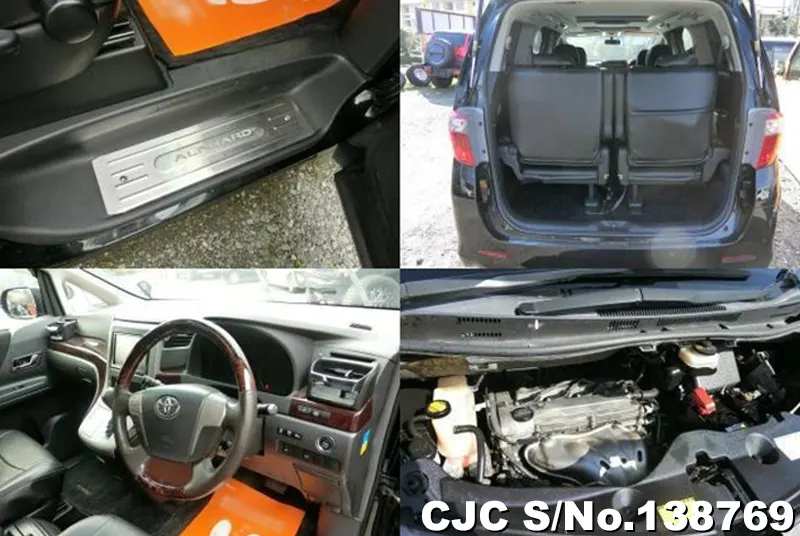 Toyota Alphard in Black for Sale Image 1