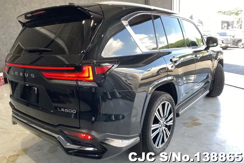 Lexus LX 600 in Black for Sale Image 2