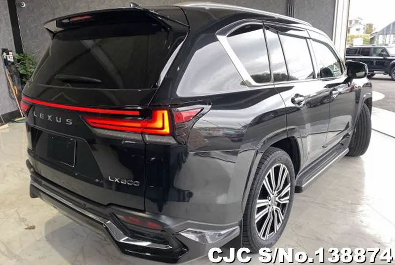 Lexus LX 600 in Black for Sale Image 2