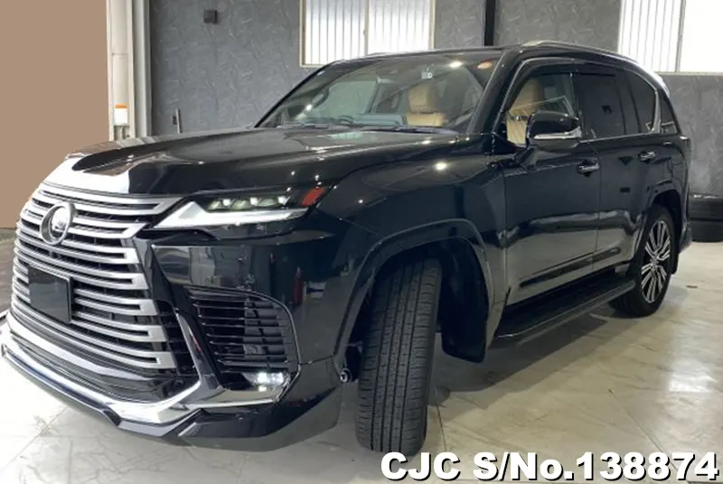 Lexus LX 600 in Black for Sale Image 3