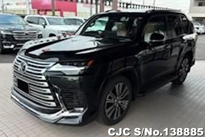 Lexus LX 600 in Black for Sale Image 3
