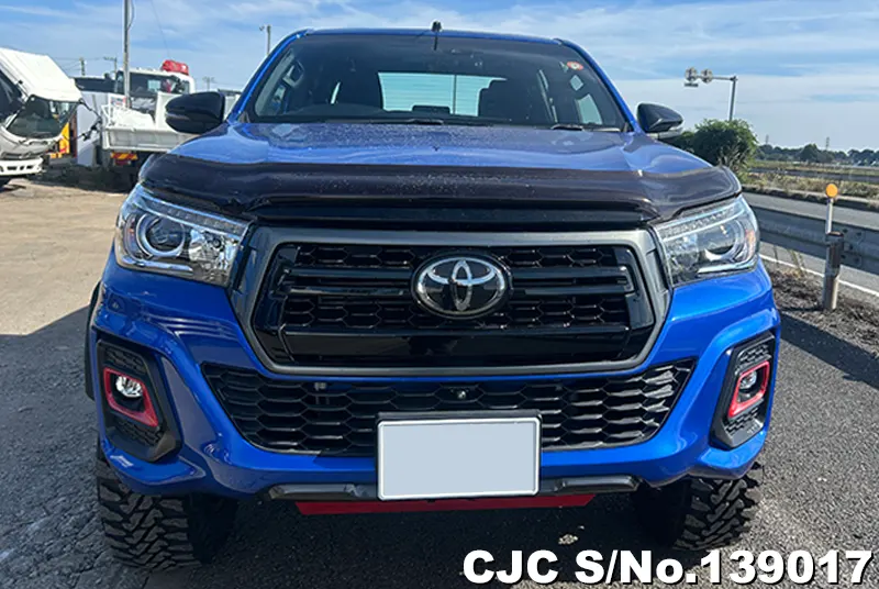 Toyota Hilux in Blue for Sale Image 4