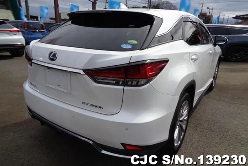 Lexus RX 450H in White for Sale Image 2